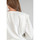Vêtements Femme Sweats Le Temps des Cerises Sweat plume ajouré blanc Blanc