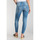 Vêtements Femme Jeans Le Temps des Cerises Dames power skinny 7/8ème jeans destroy bleu Bleu