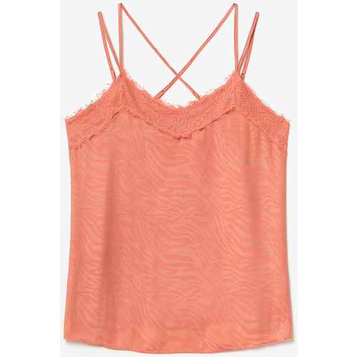 Vêtements Femme Débardeurs / T-shirts sans manche Joma Montreal Mouwloos T-shirtises Caraco ayek en jacquard orange corail Rose