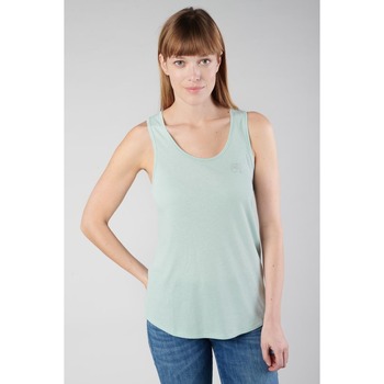 Vêtements Femme T-shirts & Polos Le Temps des Cerises Débardeur debsmalltrame vert d'eau Bleu