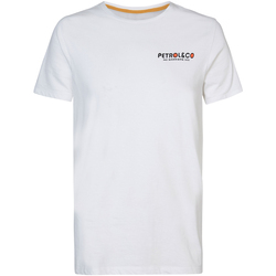 Vêtements Homme T-shirts manches courtes Petrol Industries T-shirt imprimé dos Blanc