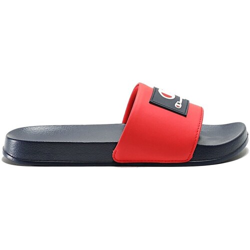 Chaussures Homme Tongs Champion Arubo Slide Rouge, Noir