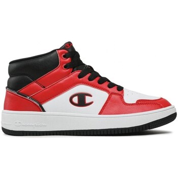 Chaussures Homme Boots Champion Rebound 20 Mid Blanc, Rouge