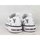 Chaussures Enfant Baskets basses Calvin Klein Jeans Logo All Over Blanc