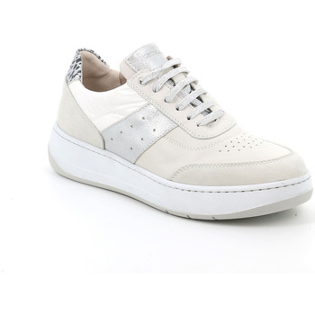 Chaussures Femme Baskets mode Grunland Sneaker  2824 Latte Blanc