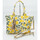 Sacs Femme Sacs Fuchsia f9987-2 sac porté main+ bandoulière 32x23x13cm Jaune