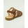 Chaussures Fille Sandales et Nu-pieds Acebo's 9822ve nu-pieds cuir bride boucle junior Marron
