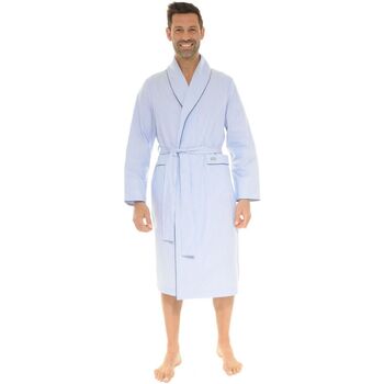 Vêtements Homme Pyjamas / Chemises de nuit Pilus ROBE DE CHAMBRE BLEU XYLER BLEU