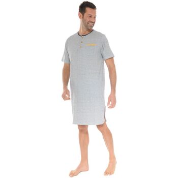Vêtements Homme Pyjamas / Chemises de nuit Christian Cane CHEMISE DE NUIT BLEU WOODY Bleu