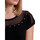 Vêtements Femme Tops / Blouses Admas T-shirt manches courtes Brillo Noir