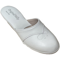 Chaussures Femme Mules Original Milly BANDE D’ALIMENTATION DE CHAMBRE MILLY - 0003P Blanc