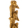Maison & Déco Lampes à poser Jolipa Lampe Singes de la sagesse en résine dorée 88 cm Doré