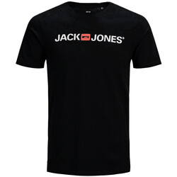 Vêtements Garçon T-shirts & Polos Jack & Jones 12203491 Noir