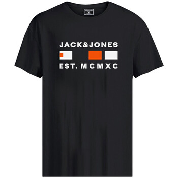 Vêtements Garçon official official cash money t shirt Jack & Jones 12226496 Noir