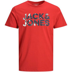 Vêtements Garçon T-shirts manches courtes Jack & Jones 12237270 Rouge