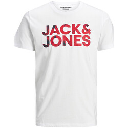 Vêtements Garçon T-shirts & Polos Jack & Jones 12237270 Blanc