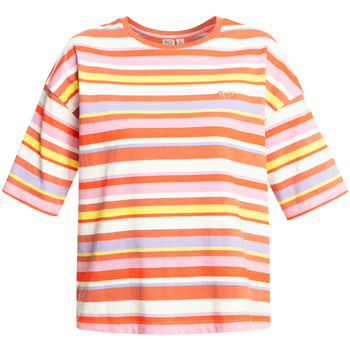 Vêtements Fille T-shirts manches courtes Roxy Surf.Kind.Kate. Orange