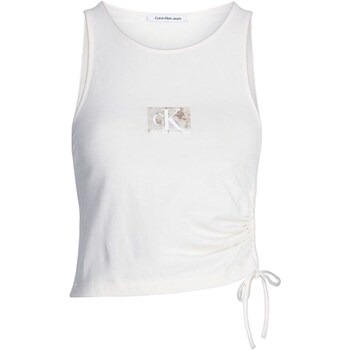 Vêtements Femme Débardeurs / T-shirts sans manche Calvin Klein Jeans J20J221062 Blanc