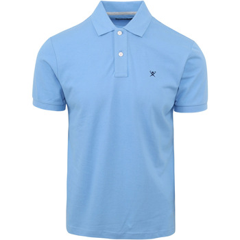 Vêtements Homme T-shirts & Polos Hackett Polo Bleu Bleu
