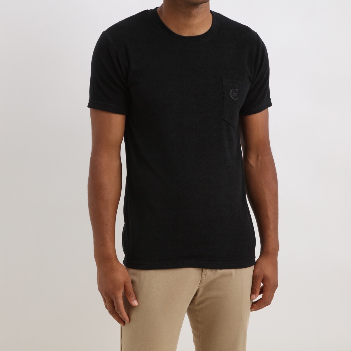 Vêtements Homme T-shirts manches courtes Cerruti 1881 Pula Noir