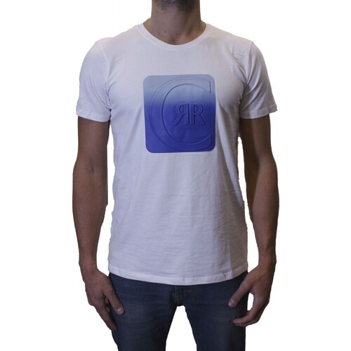 Vêtements Homme T-shirts manches courtes Cerruti 1881 Nago Blanc