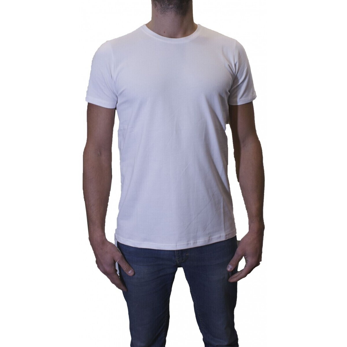 Vêtements Homme T-shirts amp manches courtes Cerruti 1881 Bardolino Blanc