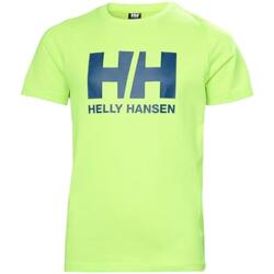 Vêtements Garçon T-shirts manches courtes Helly Hansen  Vert