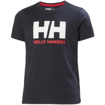 Vêtements Garçon T-shirts duck manches courtes Helly Hansen  Bleu