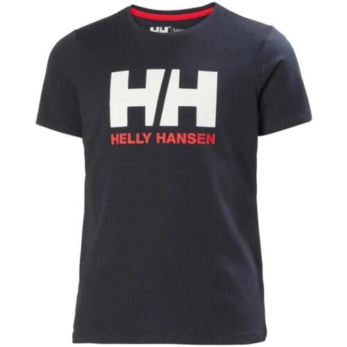 Vêtements Garçon T-shirts manches courtes Helly Hansen  Bleu