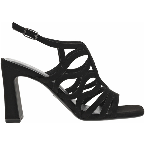 Chaussures Femme Sandales et Nu-pieds Tamaris Nu-pieds talon bloc Noir