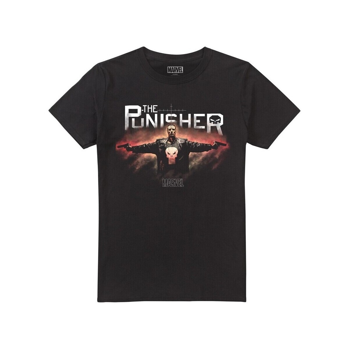 Vêtements Homme T-shirts manches longues The Punisher TV2058 Noir