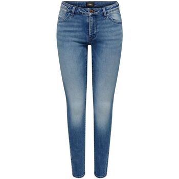 Vêtements Femme Jeans Only 15283581 CARMEN-MEDIUM BLUE DENIM Bleu