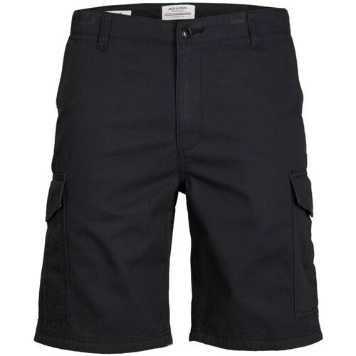 Vêtements Garçon Shorts / Bermudas Dsquared2 patchwork detailed straight jeans 12230139 CARGO SHT-BLACK Noir