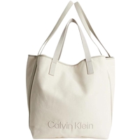 Sacs Femme Sacs porté main Calvin Klein Jeans Sac a main  Ref 59436 Beige 38*52*32 cm Blanc