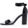 Chaussures Femme ankle boots rylko 6rvf6 t1 czarny Vinyl breathable Shoes Sandales / nu-pieds Femme Noir Noir