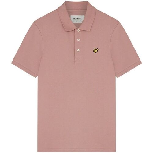 Vêtements Homme T-shirts & Polos Lyle & Scott SP400VOG POLO SHIRT-W868 HUTTON PINK Rose