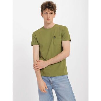 Vêtements Homme T-shirts & Polos Timberland TB0A2CQYV46 PCKET T-MAYFLY Vert