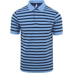 Vêtements Homme Polo Ralph Lauren T-Shirts für Jungen Sun68 Polo Rayures Bleu Clair Bleu