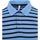 Vêtements Homme T-shirts & Polos Sun68 Polo Rayures Bleu Clair Bleu