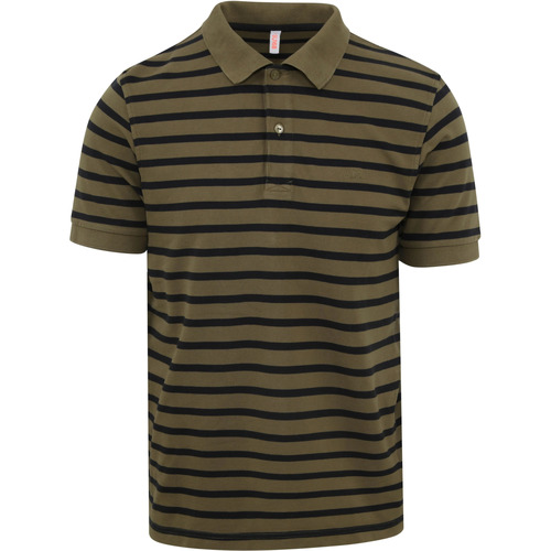 Vêtements Homme T-shirts & Polos Sun68 Karl Lagerfeld T-shirt con scollo a V Bianco Vert