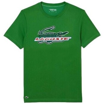 Vêtements Homme T-shirts manches courtes Lacoste CAMISETA HOMBRE   SPORT TH5156 Vert