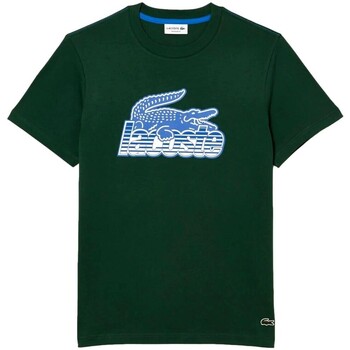 Vêtements Homme T-shirts manches courtes Lacoste CAMISETA CASUAL HOMBRE   TH5070 Vert