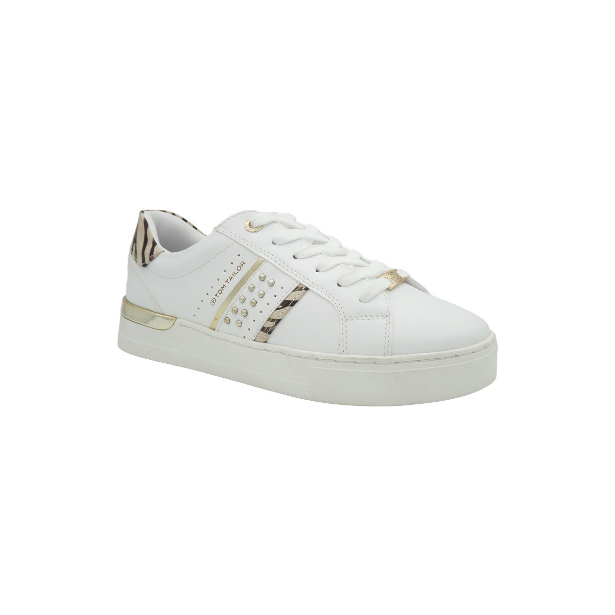 Chaussures Femme Baskets basses Tom Tailor 5392317 Blanc