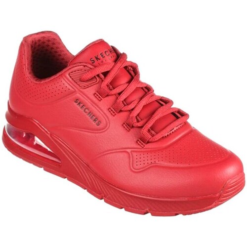 Chaussures Femme Baskets basses Skechers Uno 2 Air Around Rouge