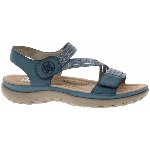 Chaussures Femme Sandales et Nu-pieds Rieker 6487014 Bleu