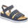 Chaussures Femme Sandales sport Rieker pazifik casual open sandals Bleu