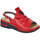 Chaussures Femme Sandales sport Rieker rosso casual open sandals Rouge
