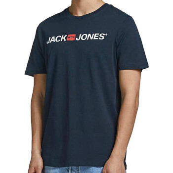 Vêtements Homme T-shirts manches courtes Jack & Jones 12199836 Bleu