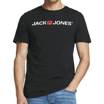 Vêtements Homme T-shirts manches courtes Jack & Jones 12199836 Noir