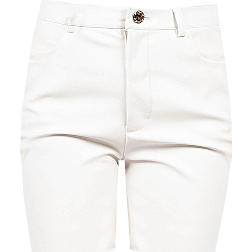 Vêtements Femme Shorts / Bermudas Pinko 1G15ZV 7105 | Susan 14 Short Blanc